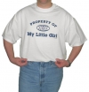 Property of My Little Girl Dad T-Shirt