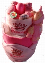 Princess Diaper Cake