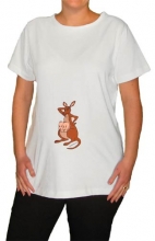 Kangaroo Two Maternity T-Shirt