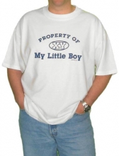 Property of My Little Boy Dad T-Shirt