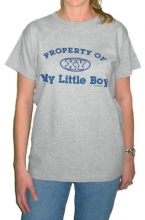 Property of My Little Boy Mom T-Shirt